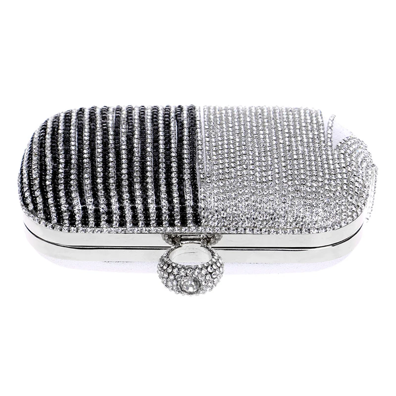 YNSSK Party Wear Hand Purse Lay Flat View