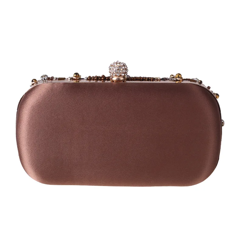 Back View of YNSSK Women's Beaded Clutch