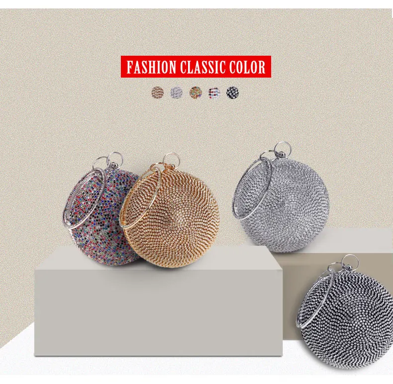 YNSSK Evening Bag For Party Front Color Display