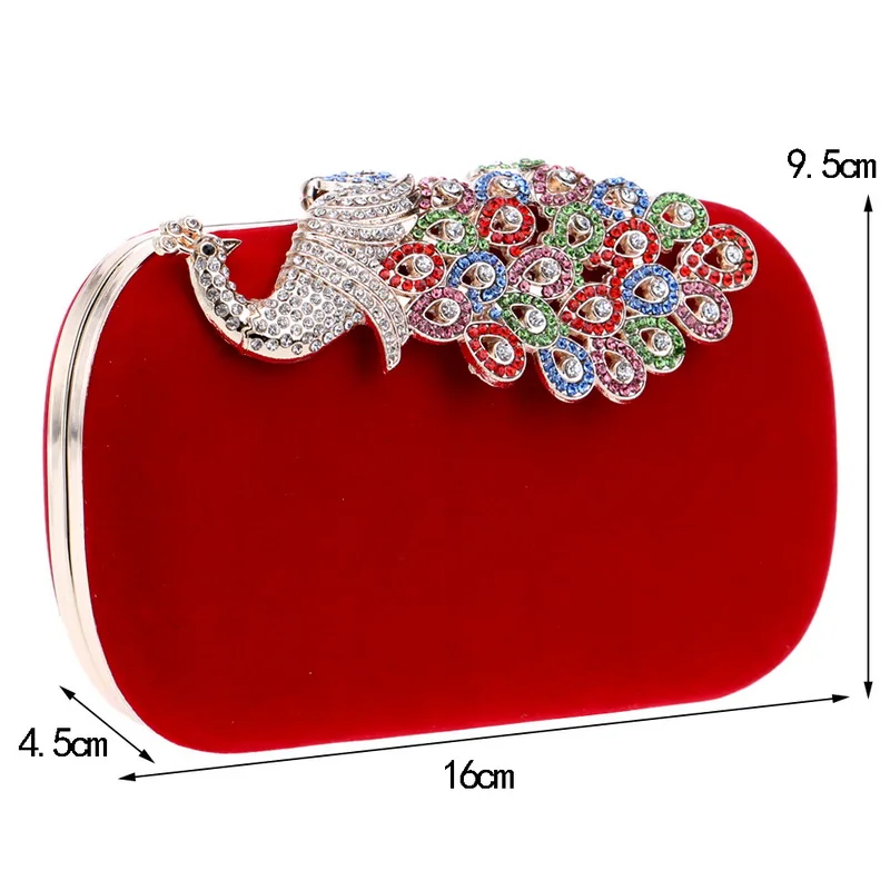 YNSSK Square Box Evening Bags Size