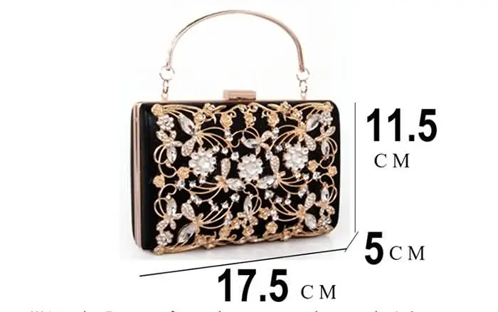 YNSSK Evening Clutches for Weddings Sizes