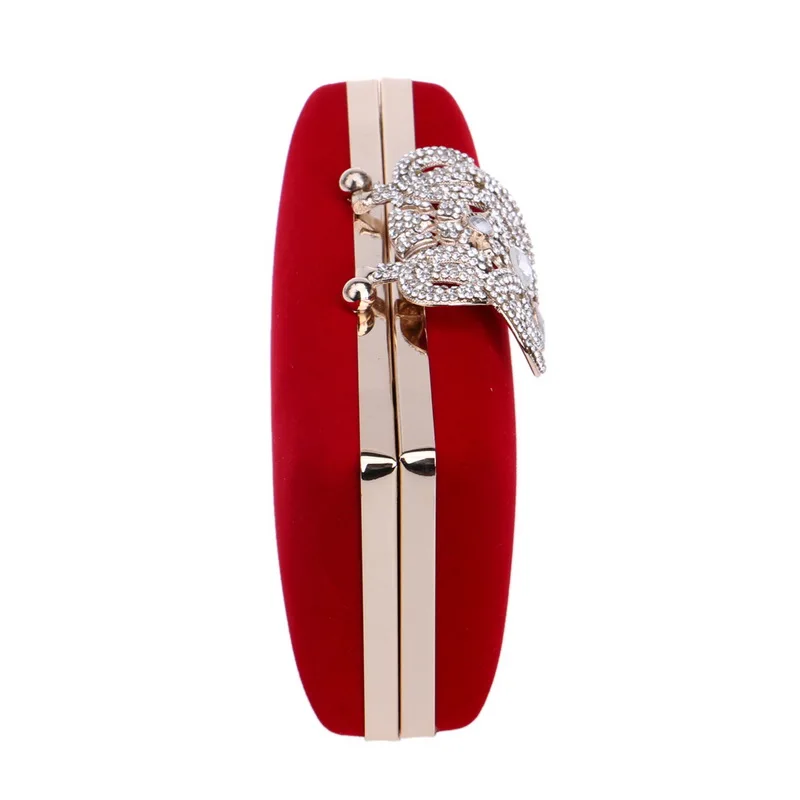 YNSSK Clutch Bags for Wedding Side View