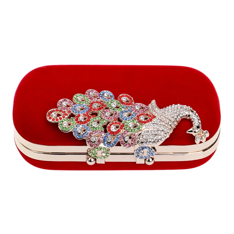 YNSSK Square Box Evening Bags Lay Down Top View