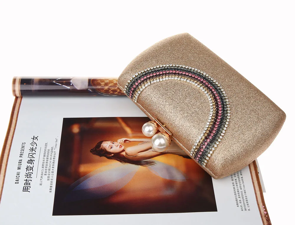 YNSSK Evening Bag Clutch Side View