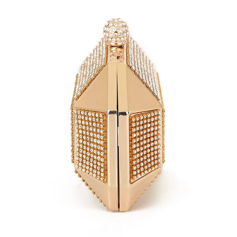Side View of the YNSSK Octagon Hardbox Evening Bag