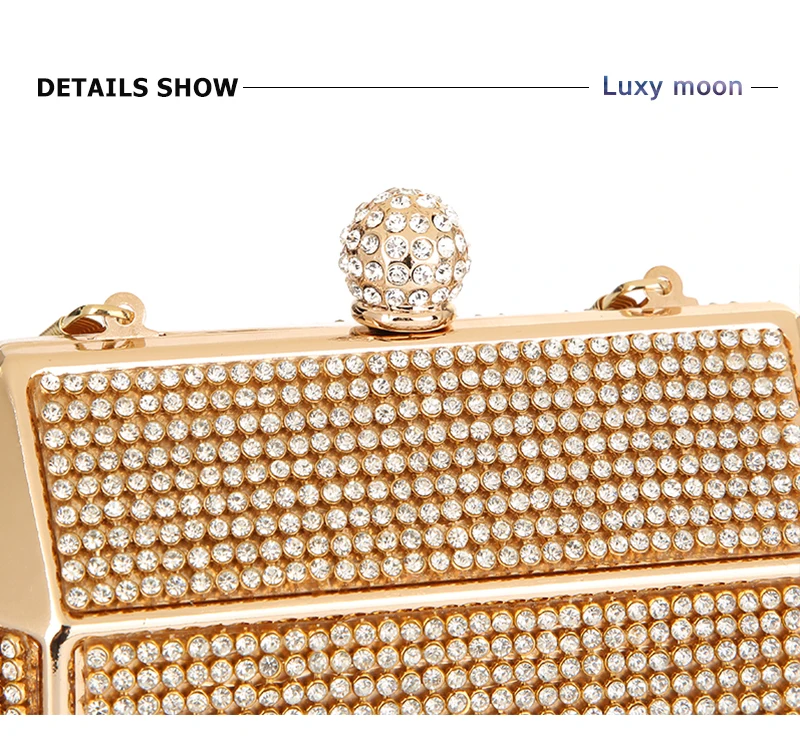 Details of the YNSSK Octagon Hardbox Evening Bag