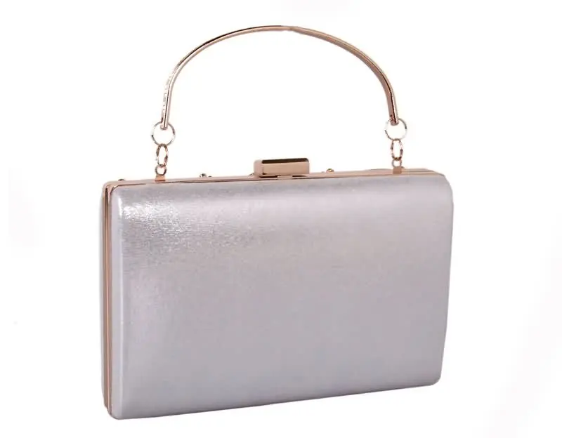YNSSK Evening Clutches for Weddings White Back View