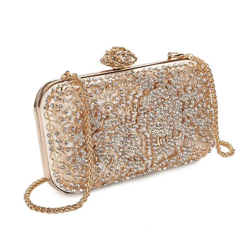 YNSSK Formal Clutches Side View with Chain