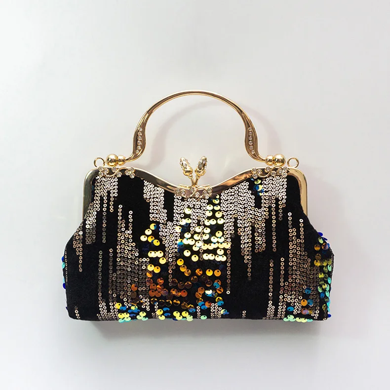 YNSSK Colorful Vintage Ladies Evening Bags Front View