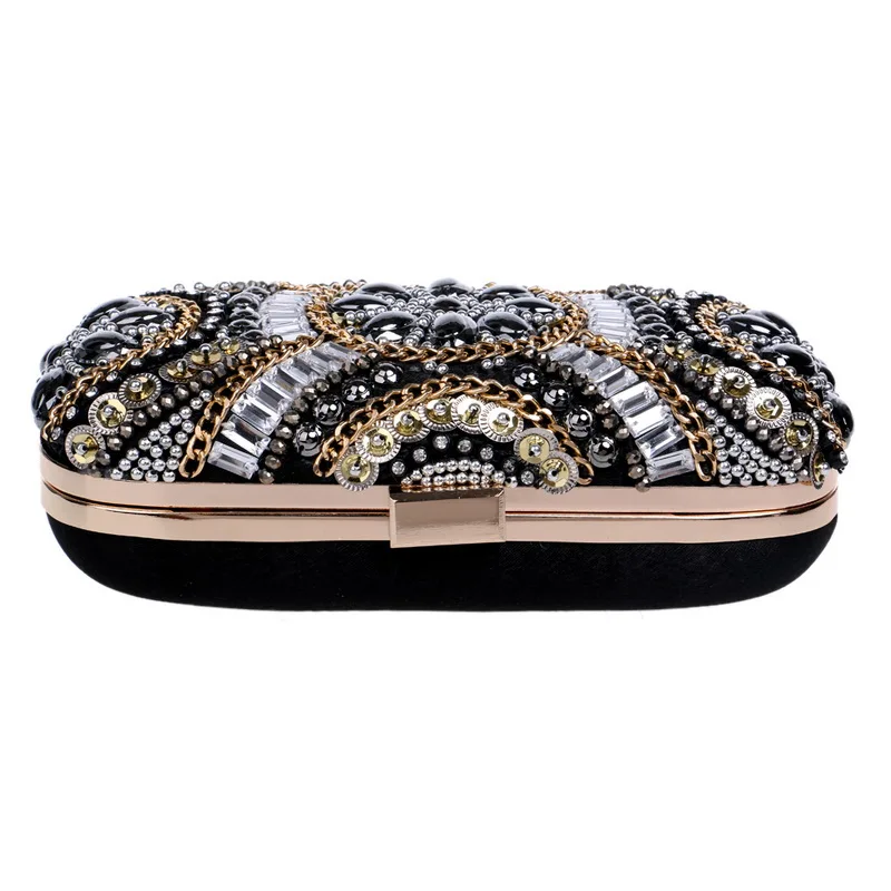 YNSSK Evening Clutch Lay Down Top View