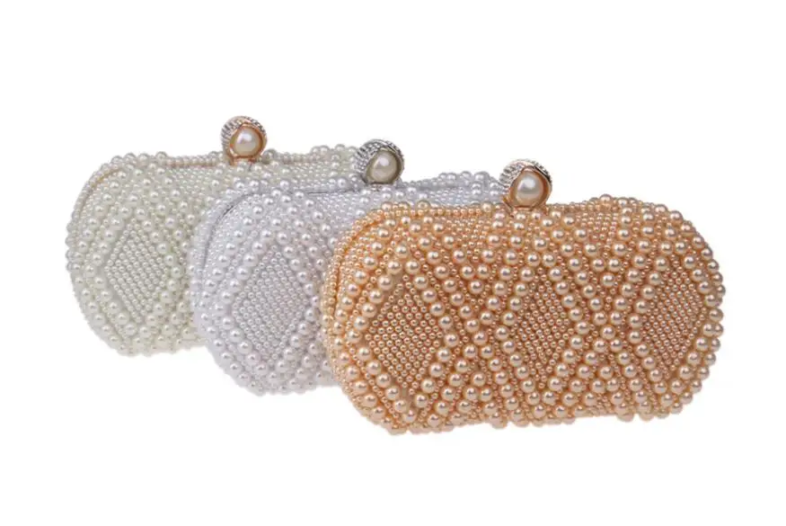 YNSSK Beaded Bridal Clutch Evening Bag Available Colors