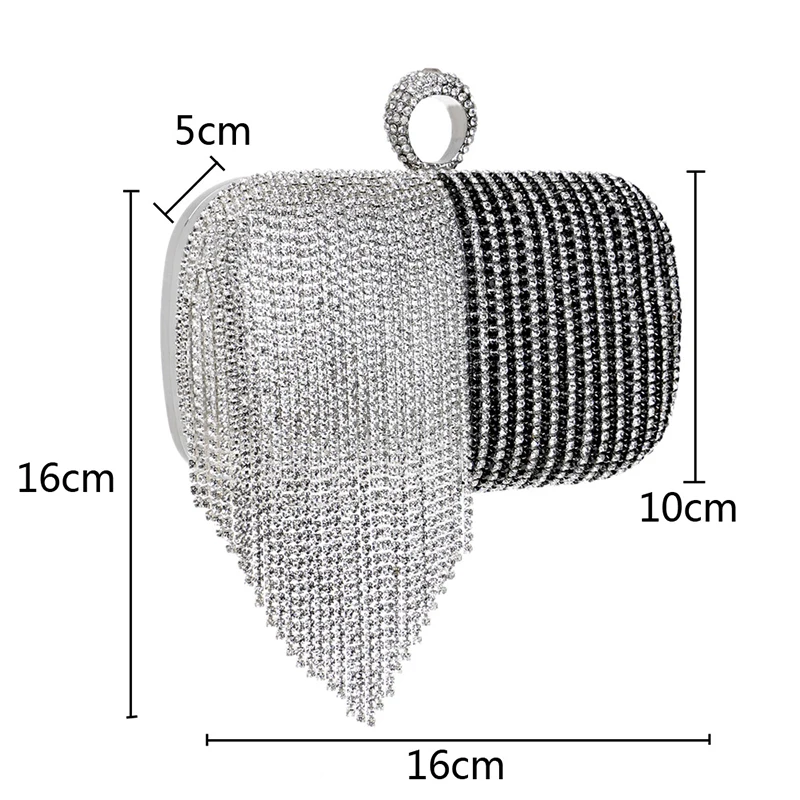 YNSSK Party Wear Hand Purse Size