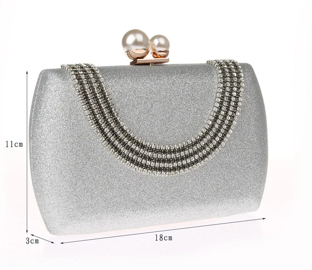 YNSSK Evening Bag Clutch Size