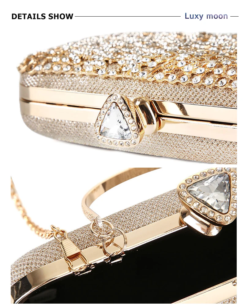 Top detail of the YNSSK Celebrity Evening Bags