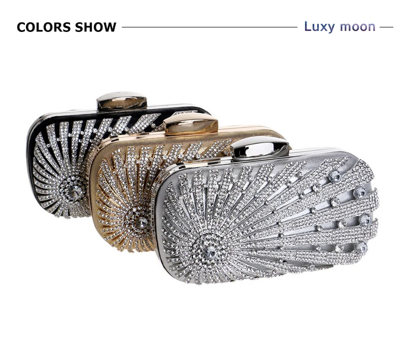 YNSSK Embellished Evening Clutch Available Colors