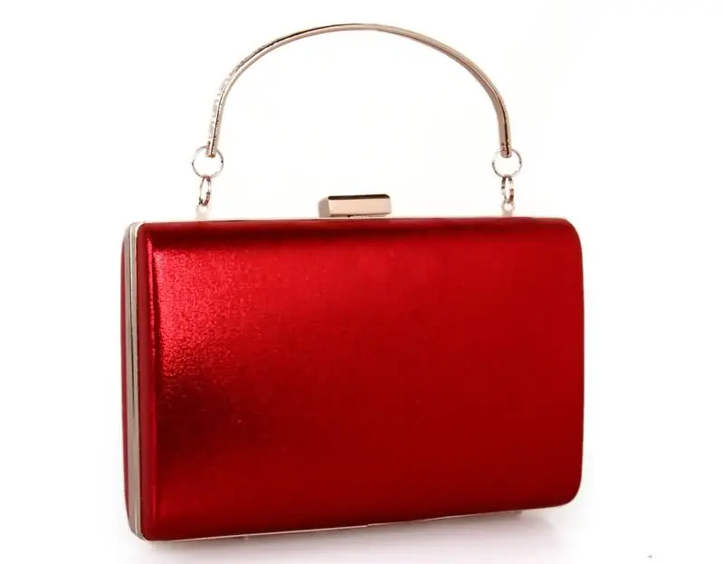 YNSSK Evening Clutches for Weddings Red Back View