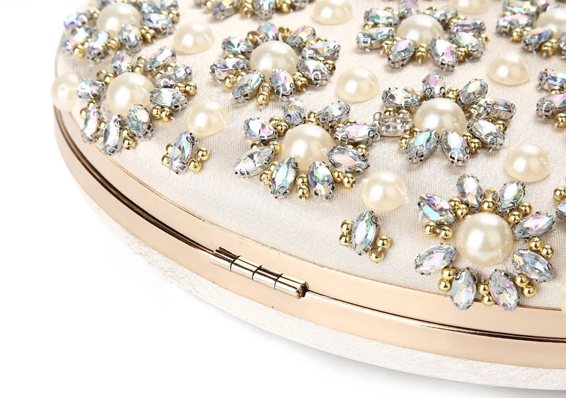 YNSSK Pearl Evening Clutch Bags for Weddings Detail