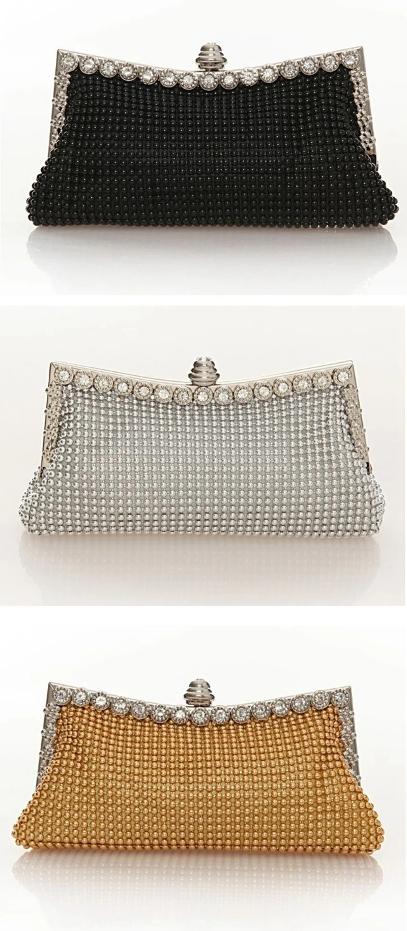YNSSK Formal Dress Evening Clutches Bag Multicolor Display