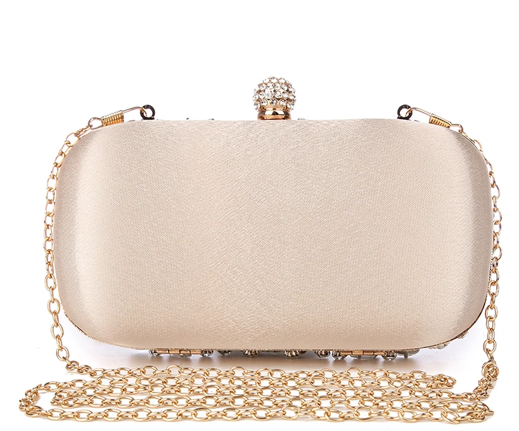 27YNSSK Rhinestone Evening Bag Clutch Back View