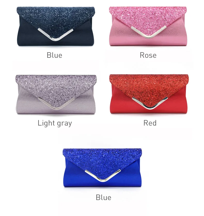 YNSSK Leather Envelope Clutch Purse Available Colors
