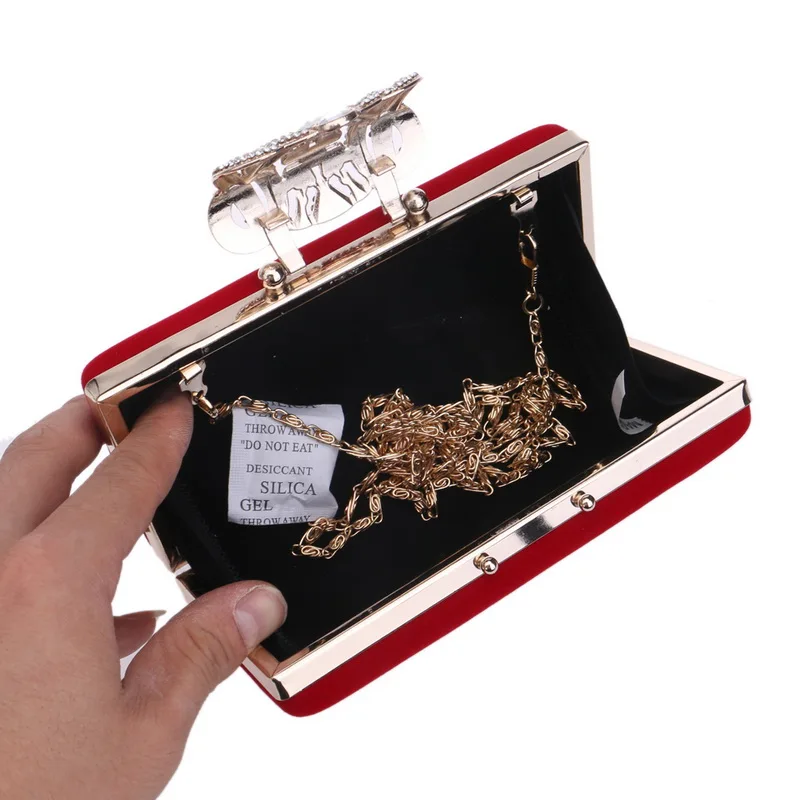YNSSK Clutch Bags for Wedding Inside View