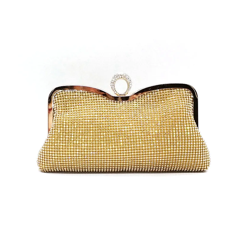 YNSSK Clutch Purse for Wedding Front View