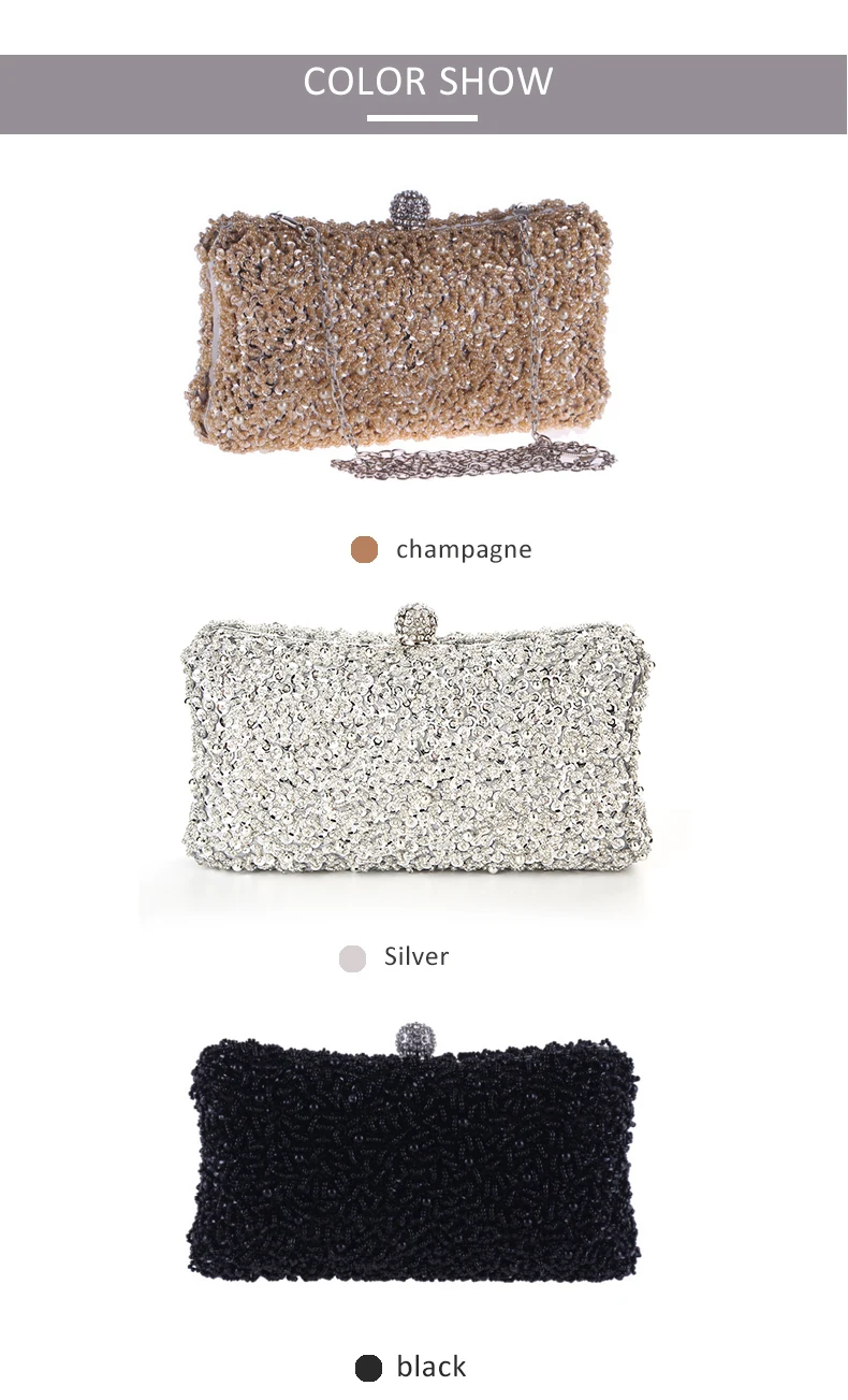 YNSSK Sparkly Evening Bag Avaiable Colors