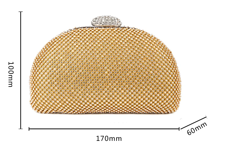YNSSK Designer Clutch Size
