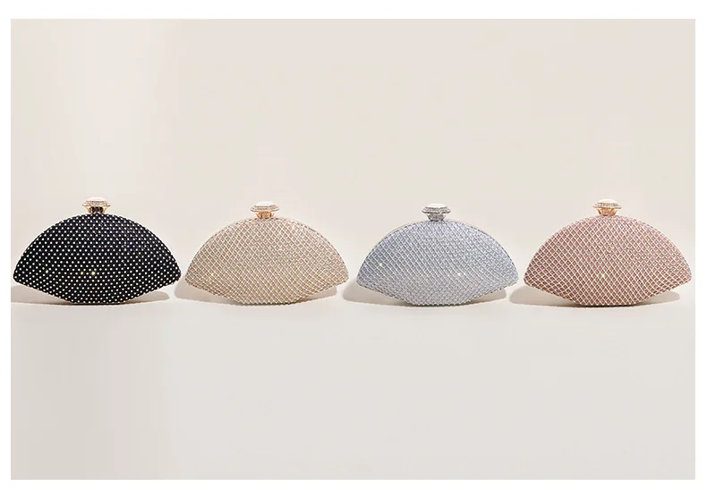YNSSK Small Sparkling Clutch Bag Available Colors