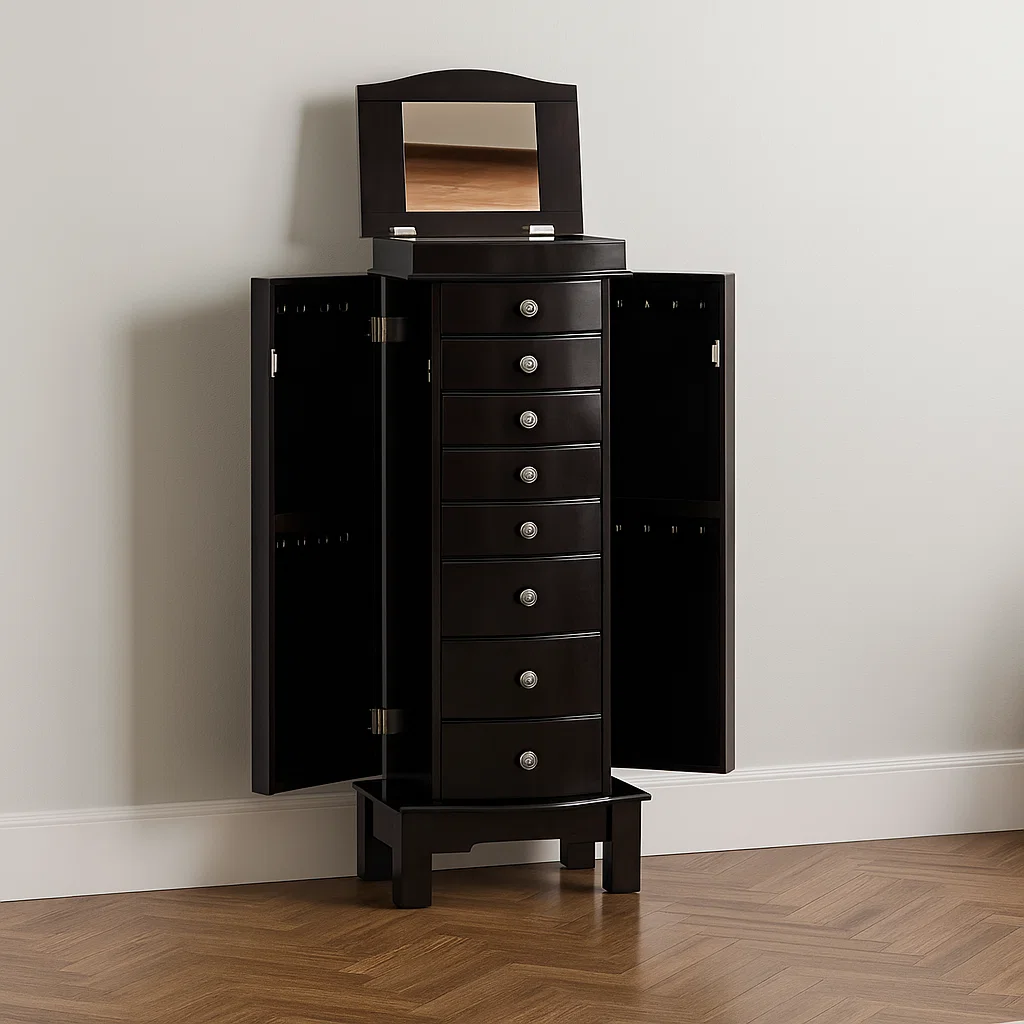 Schlafzimmermöbel,Schmuckschrank-Nestavenao