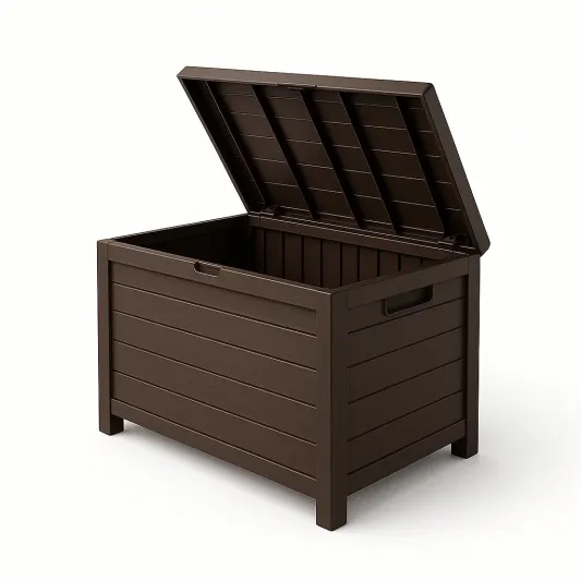 Aufbewahrungsbox 300L Braun Kunststoff-vornaveli
