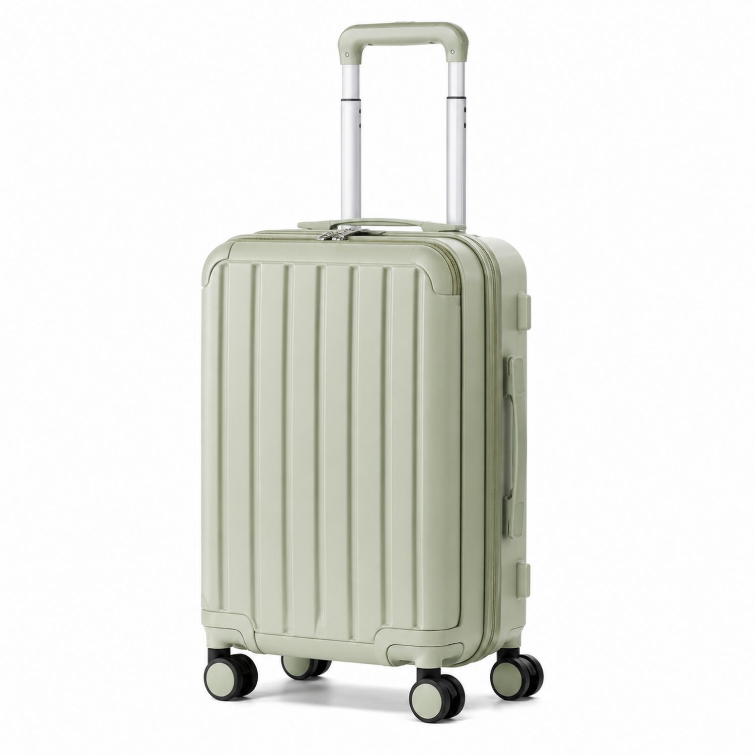 Handgepäck Hartschalenkoffer Grün 55x35x20 mit TSA-Schloss