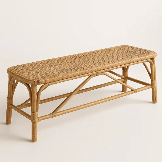 Rattanbank Natur Rattan 120 cm-meubarvix