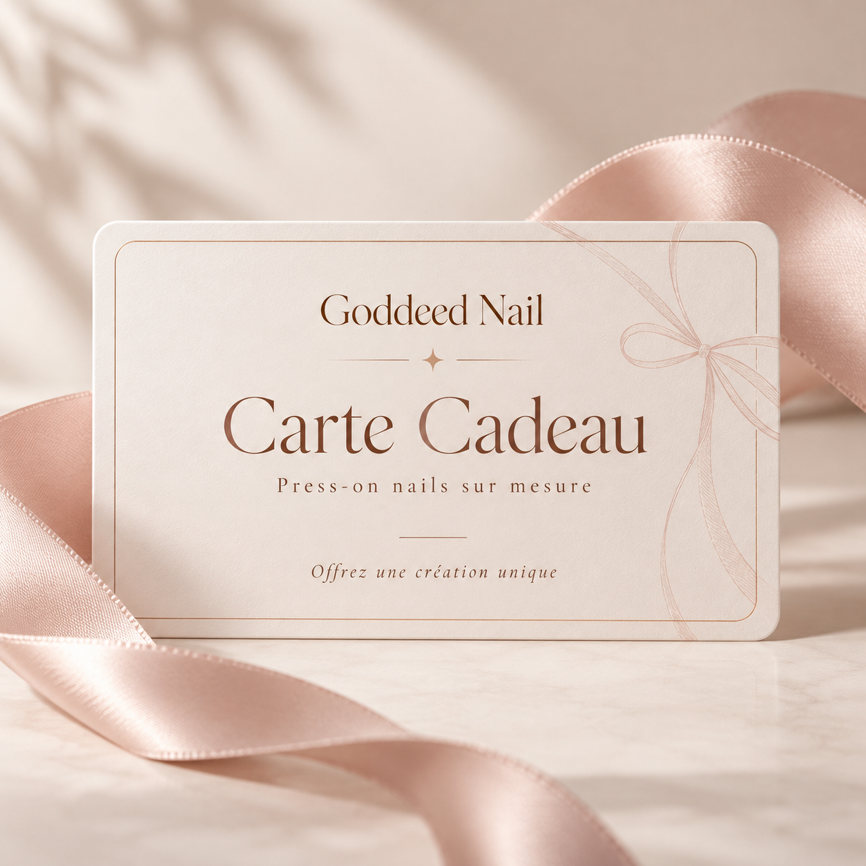 Carte Cadeau Press-On Nails Sur Mesure