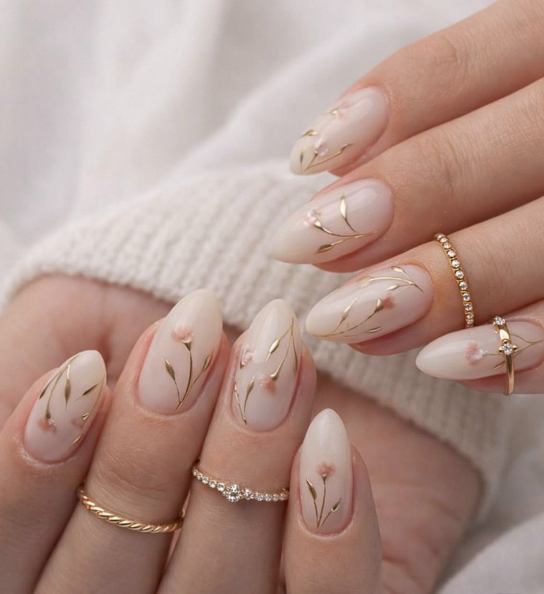 Faux Ongles Sur Mesure | Dessins Peints à la Main