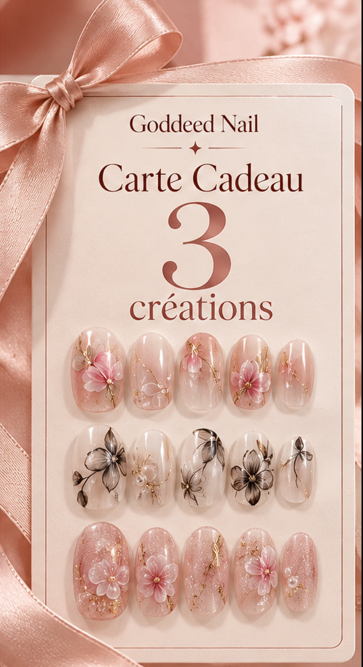 Carte Cadeau Press-On Nails Sur Mesure
