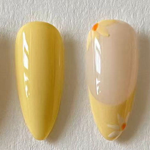 【Remplacement】 d'ongles press-on peints à la main