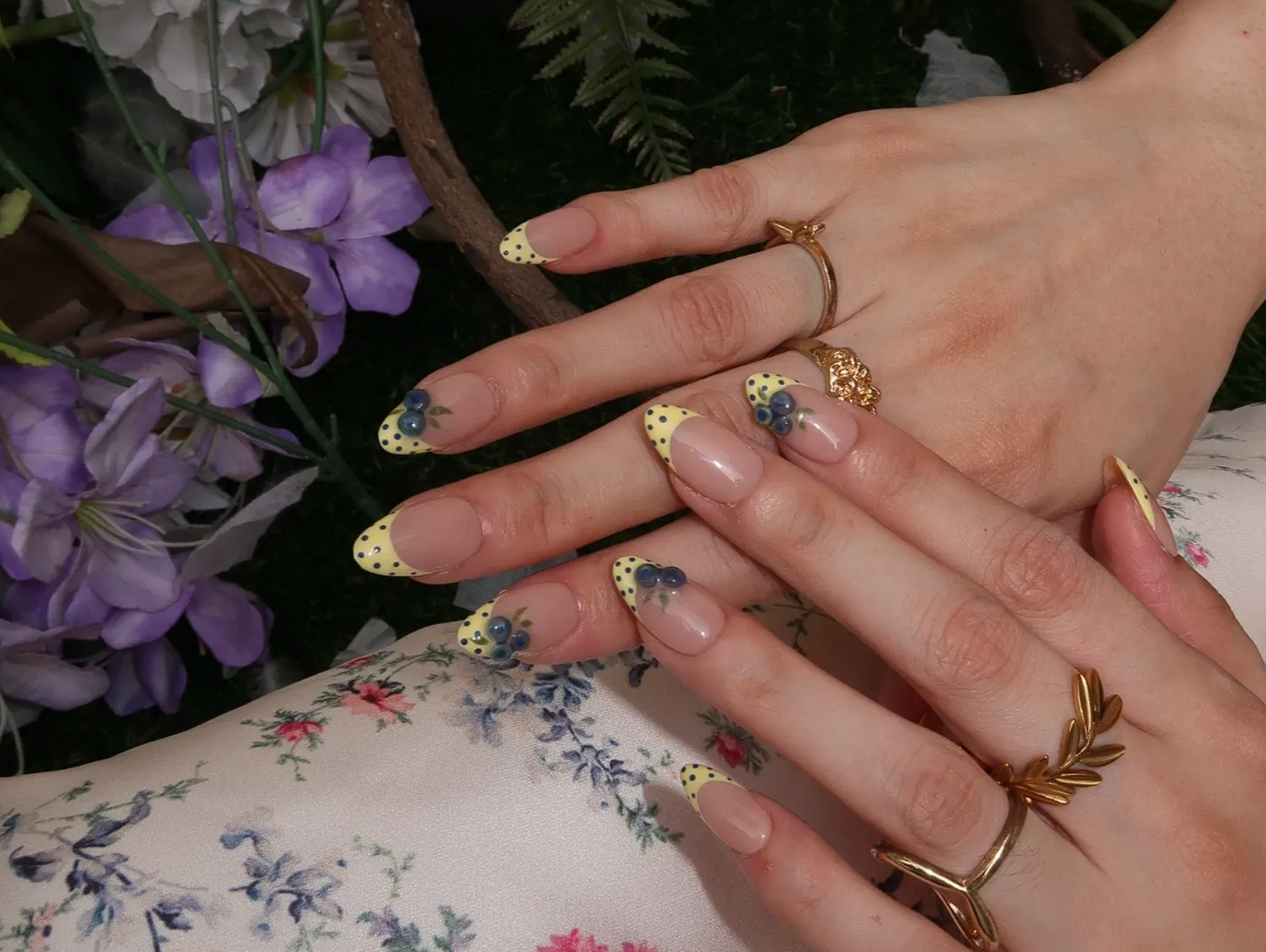 Faux Ongles Sur Mesure | Dessins Peints à la Main