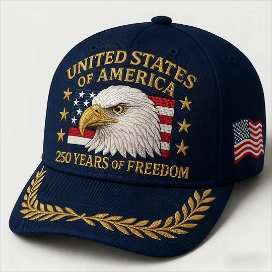 Camo Denim Navy Multi Style Patriotic Eagle Embroidery Breathable Fishing Baseball Cap