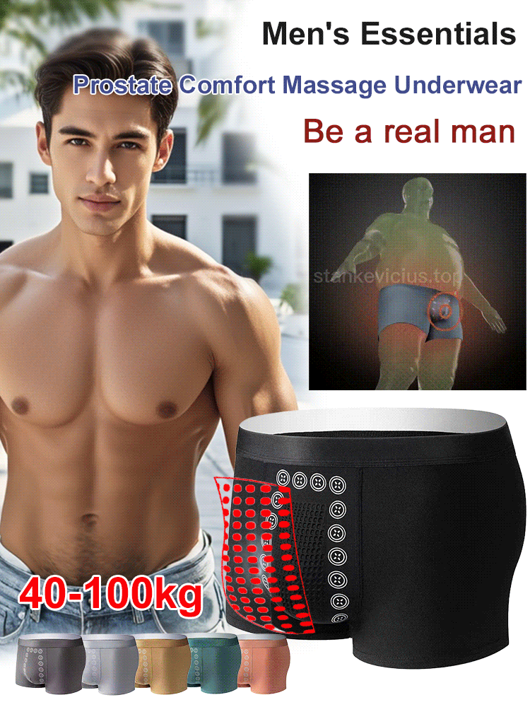 Men's Magnetic Prostate Care Boxers