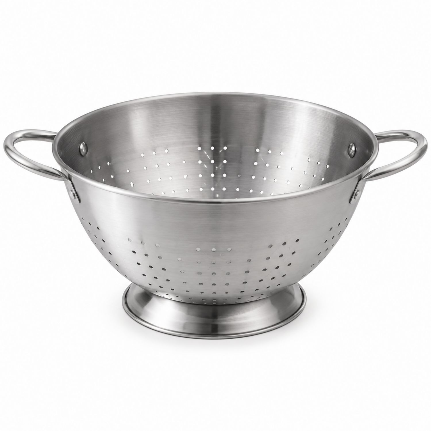5L Edelstahl Küchensieb mit Griffen