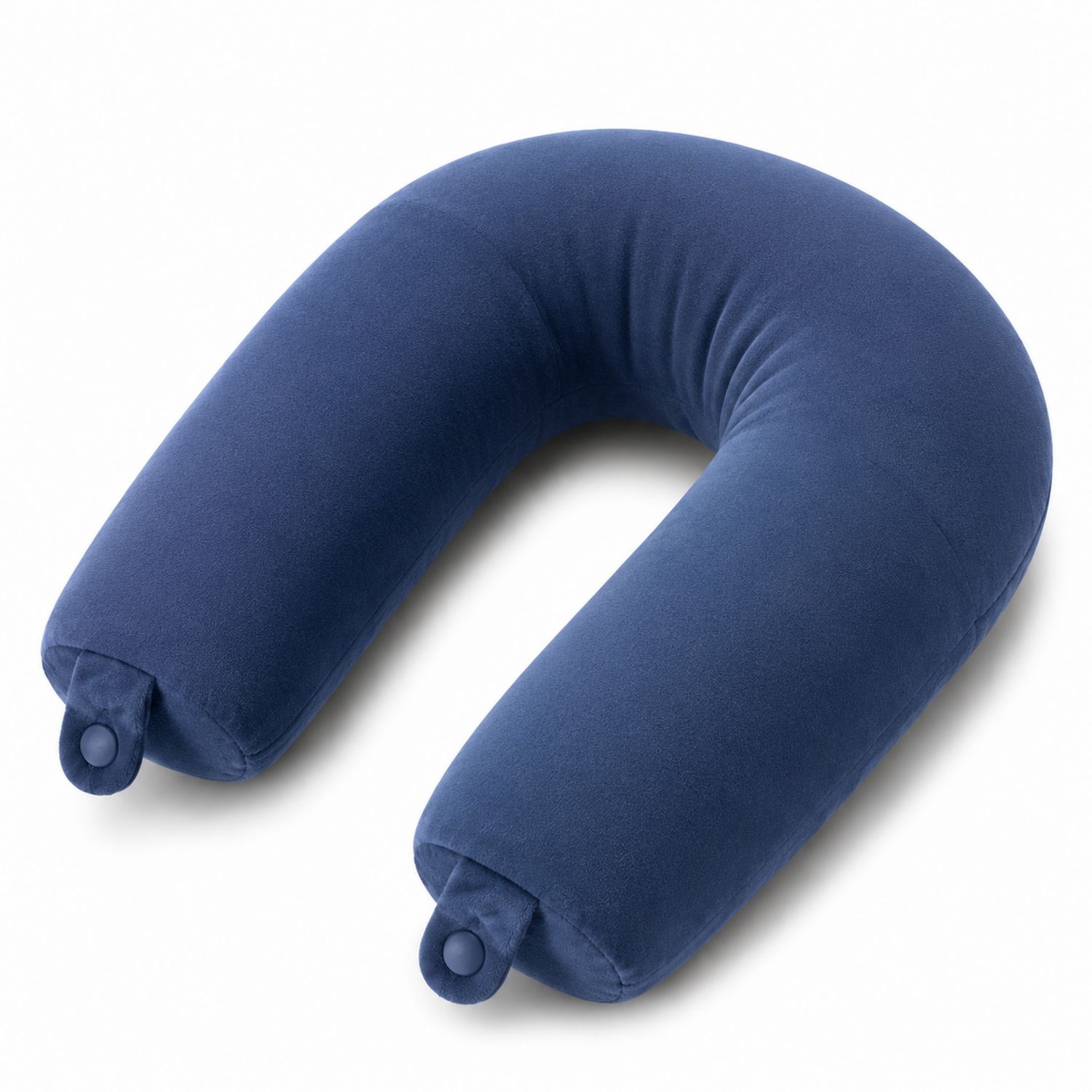 Ergonomisches U-förmiges Nackenkissen Blau