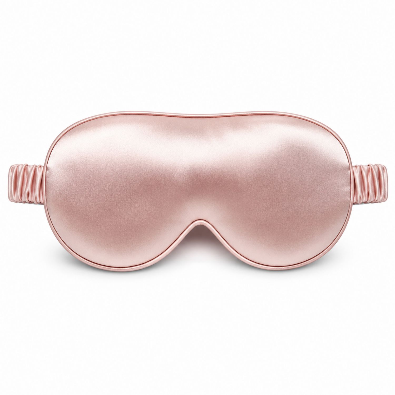 Roségoldene Schlafmaske mit Elastikband