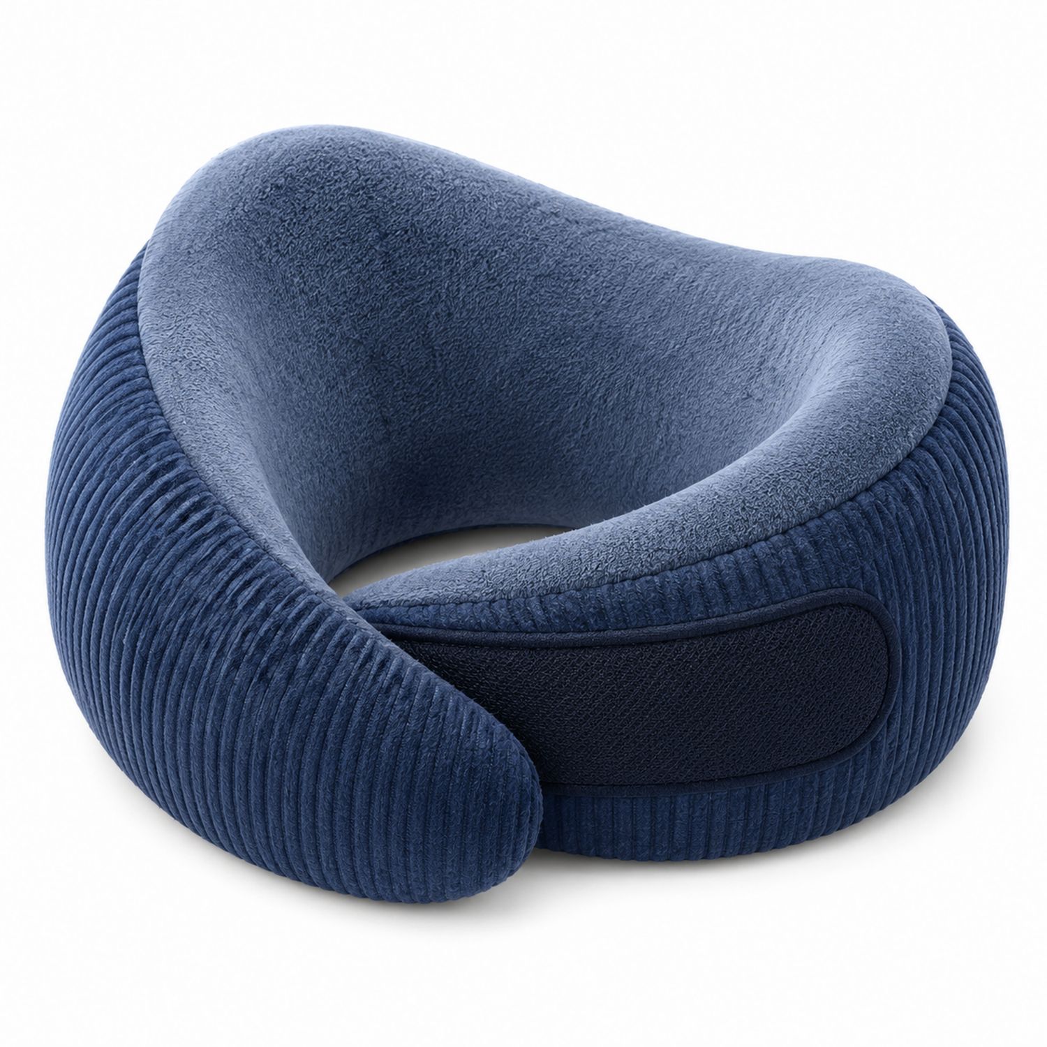 Ergonomisches Nackenkissen Reisekissen Blau