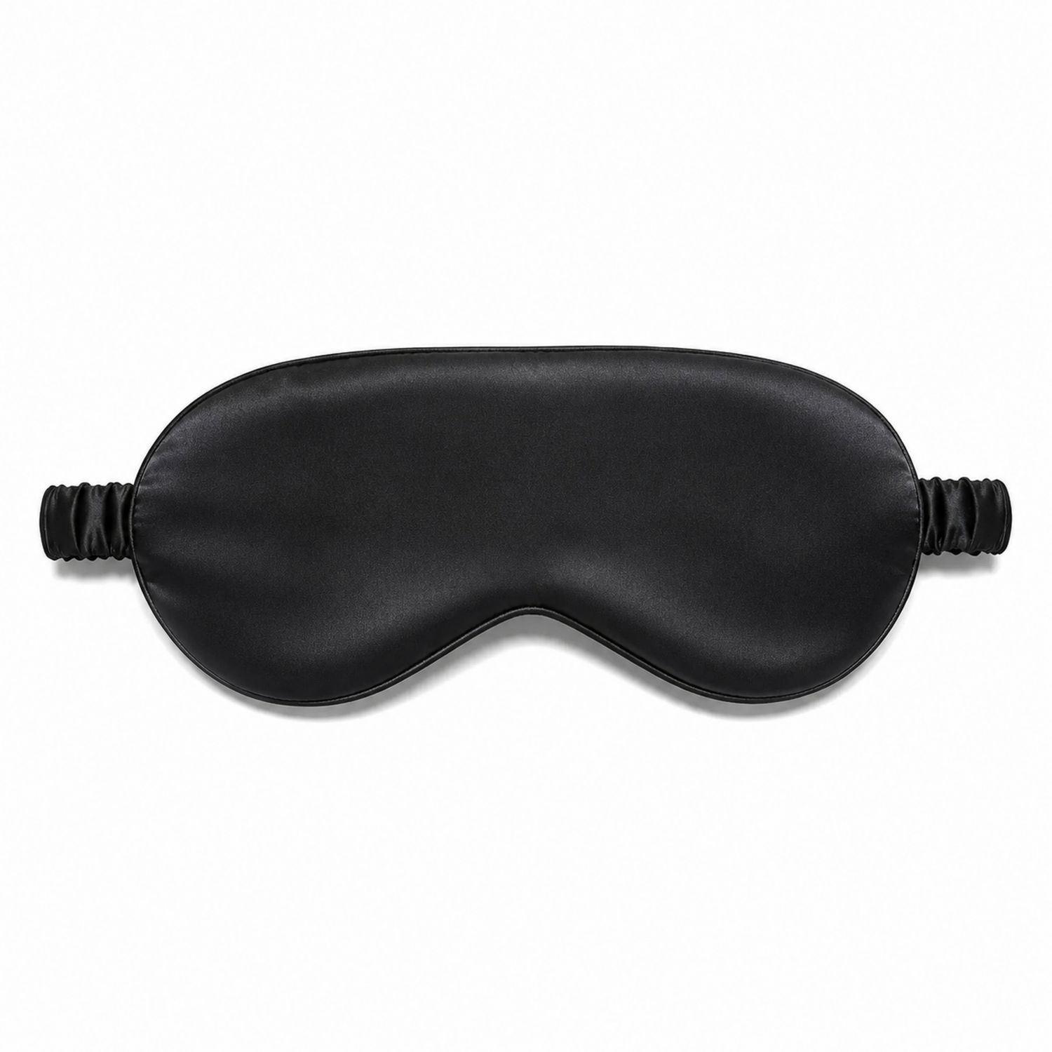 Schwarze Schlafmaske mit Elastischem Band