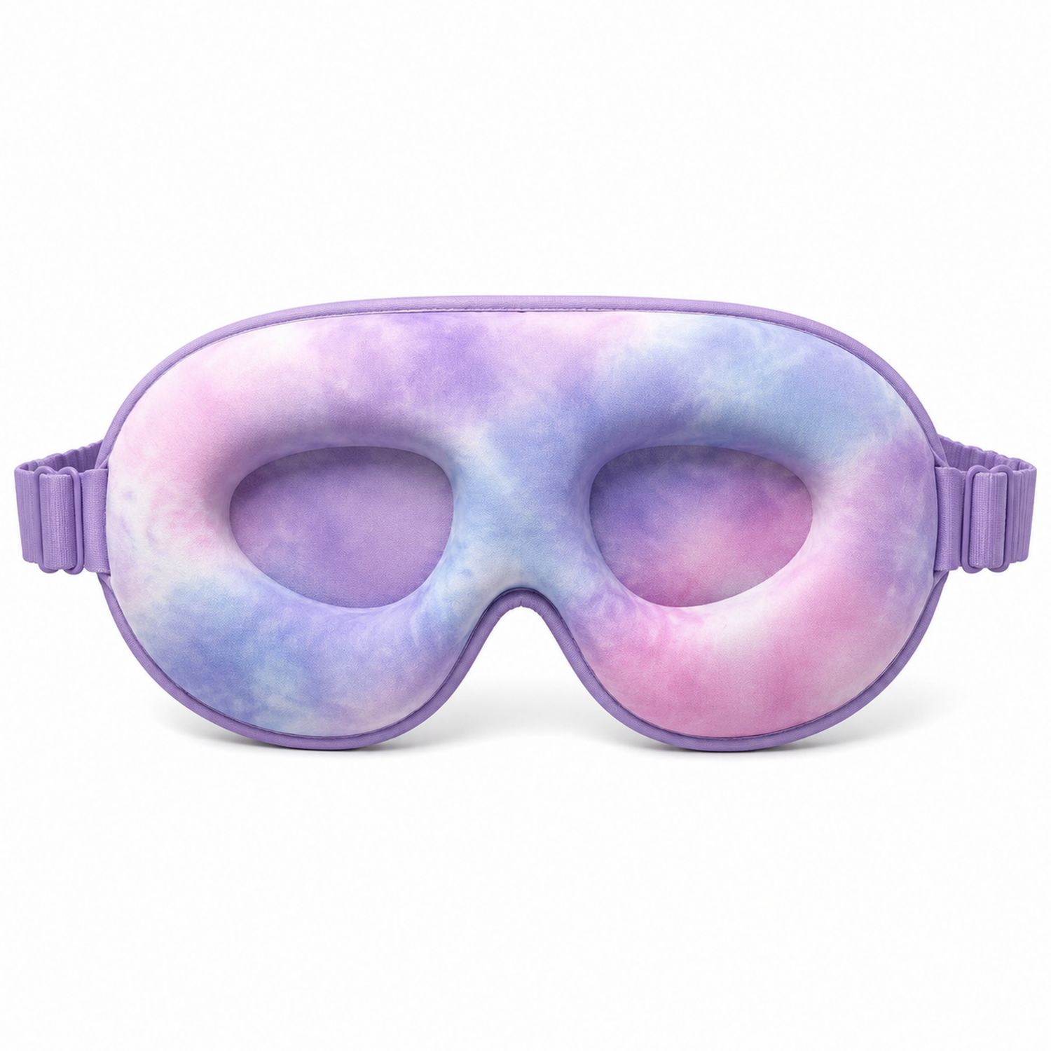 Schlafmaske Batik Erwachsene Lila/Blau/Rosa