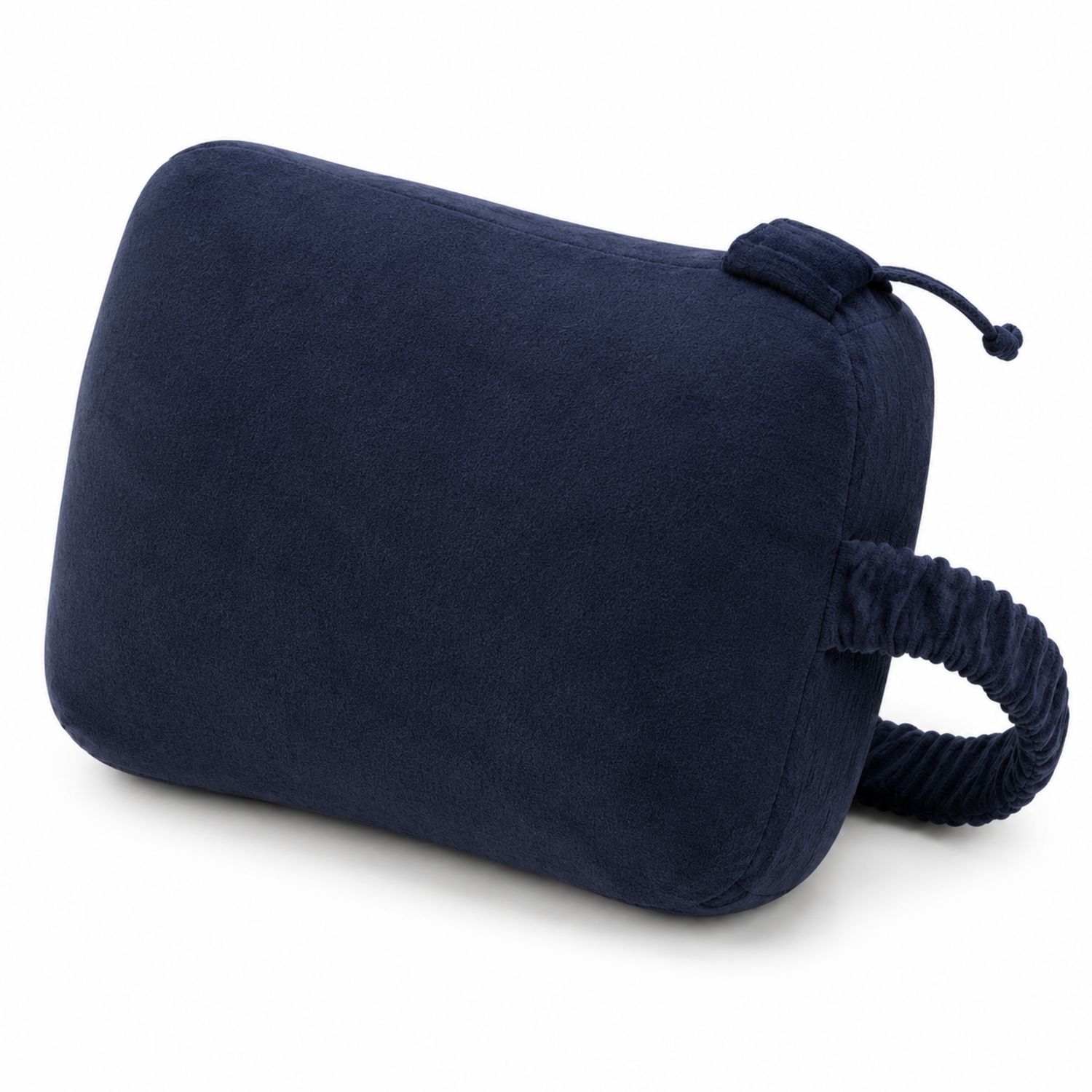 Ergonomisches Reisekissen Dunkelblau mit Griff