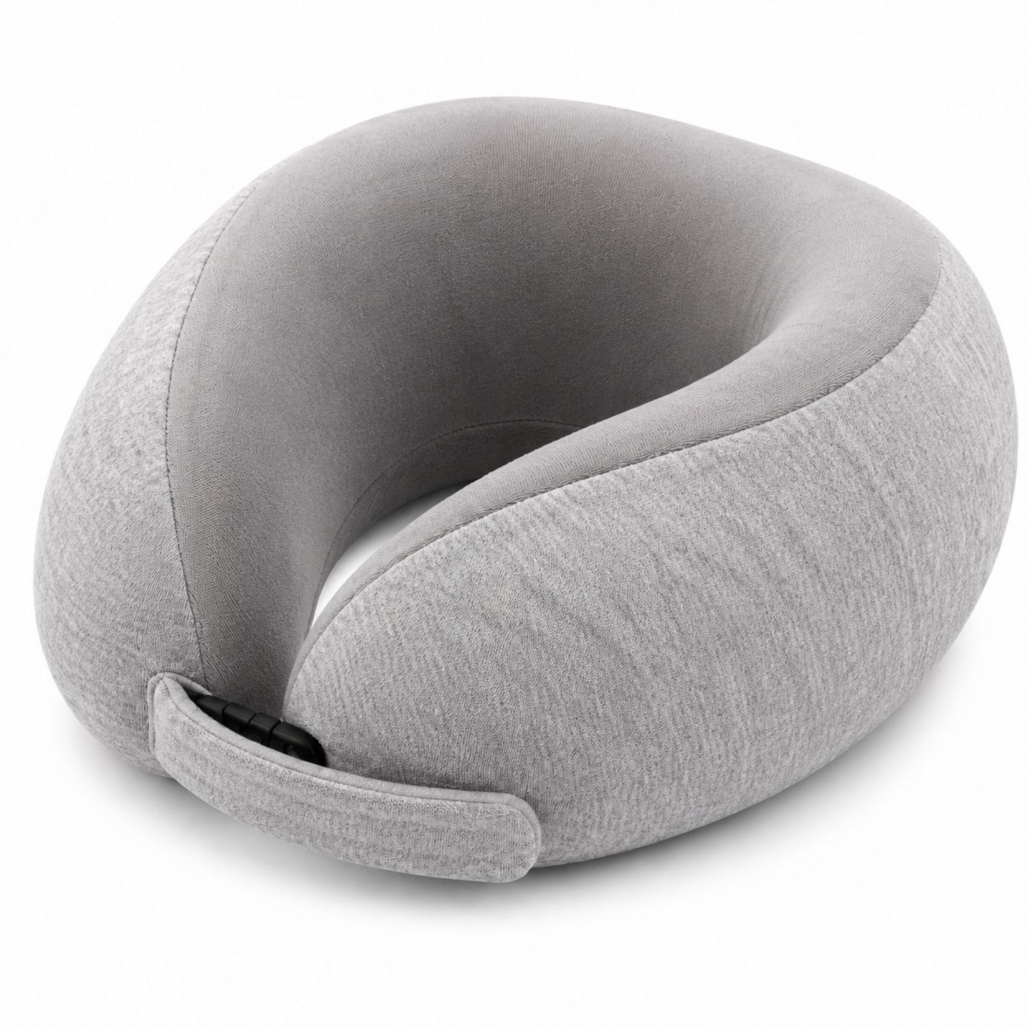 Ergonomisches Graues Nackenkissen aus Memory Foam mit Anpassbarer Passform