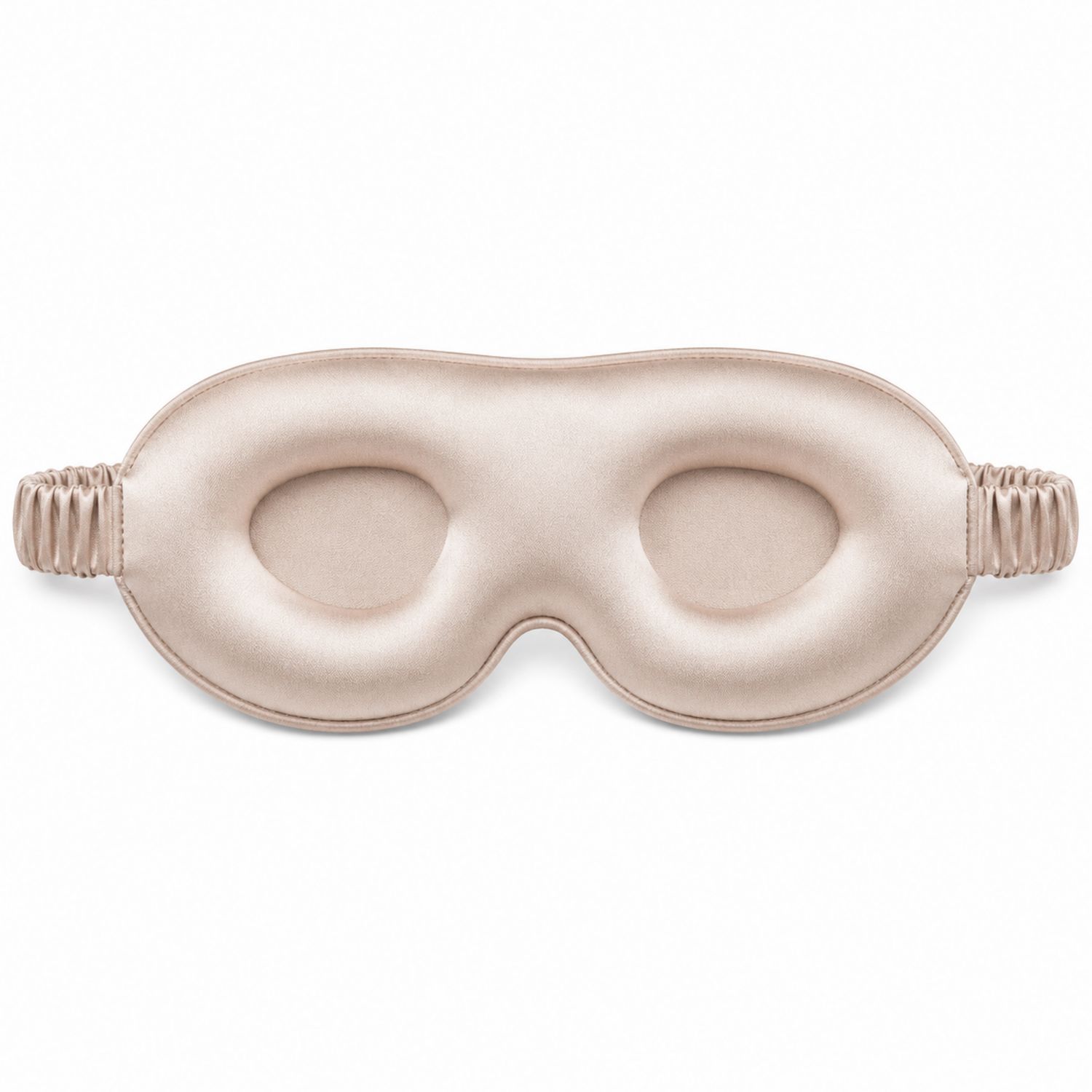 Ergonomische Schlafmaske mit Augenwanne Beige