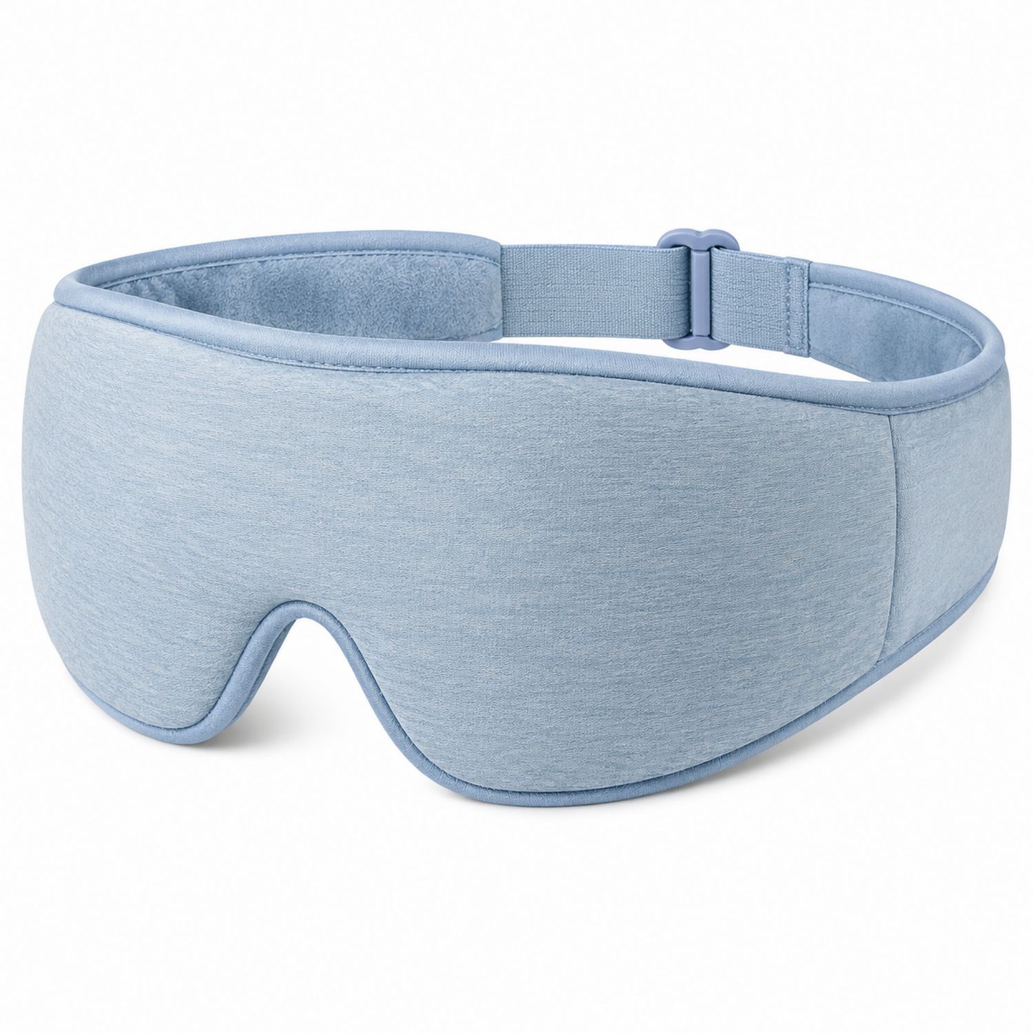 Schlafmaske Hellblau mit Verstellbarem Band